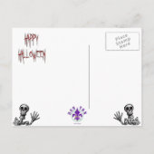 墓地の挨拶！ – ポストカード#1 ポストカード (裏面)