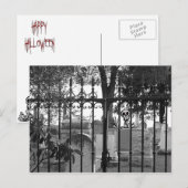 墓地の挨拶！ – ポストカード#3 ポストカード (正面/裏面)