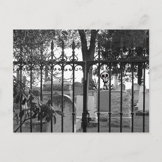 墓地の挨拶！ – ポストカード#3 ポストカード (正面)