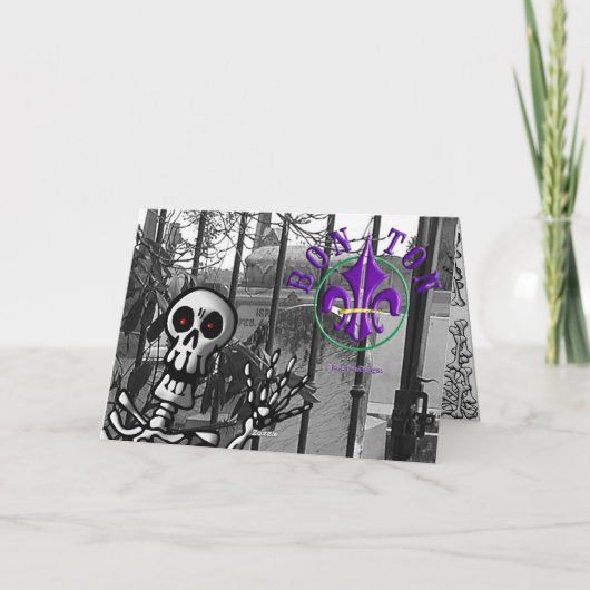 墓地の挨拶! -挨拶状#4 カード (裏面)