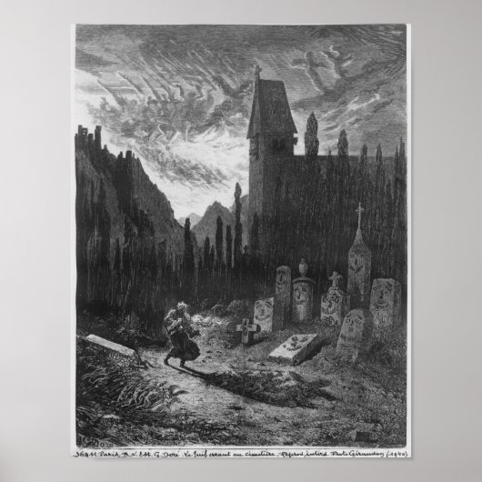 墓地の放浪ユダヤ人 ポスター (正面)