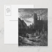 墓地の放浪ユダヤ人 ポストカード (正面/裏面)