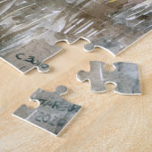 墓地の永遠の沈黙パズル ジグソーパズル (側面)