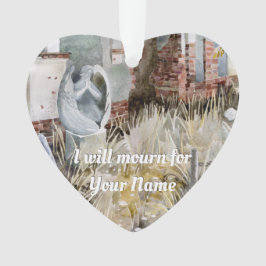 墓地の永遠の沈黙 オーナメント