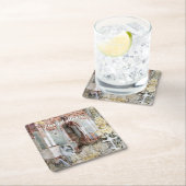 墓地の永遠の沈黙 スクエアペーパーコースター (インサイチュ)