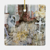 墓地の永遠の沈黙 セラミックオーナメント (裏面)