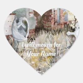 墓地の永遠の沈黙 ハートシール