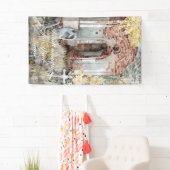 墓地の永遠の沈黙 横断幕 (インサイチュ)