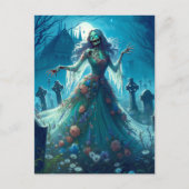 墓地の美しいゾンビ シーズンポストカード (正面)