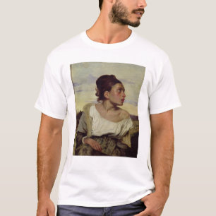 墓地の若い孤児、1824年 Tシャツ