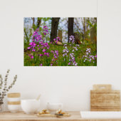 墓地の近くのフロックス ポスター (キッチン)