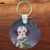 「墓地の霧」キーチェーン キーホルダー (正面)