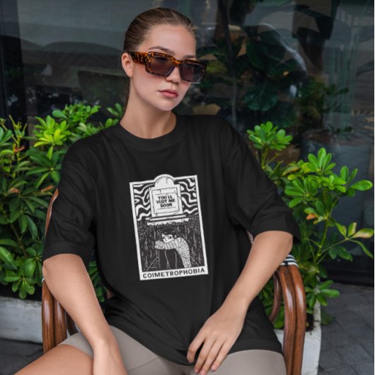 墓地への恐怖 Tシャツ