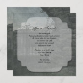 墓地アットダスクハローウィンパーティ 招待状 (正面/裏面)