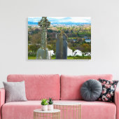 墓地オールドキルカレン キャンバスプリント (インサイチュ (リビング))