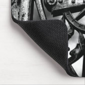 墓地クロスハート マウスパッド (コーナー)