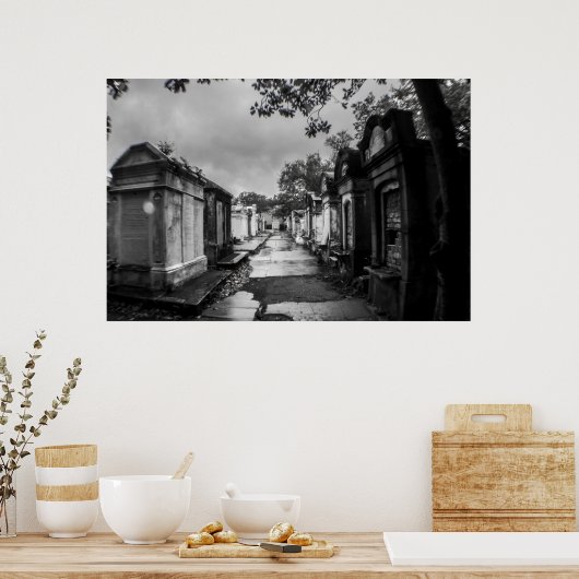 墓地ゲート ポスター (キッチン)