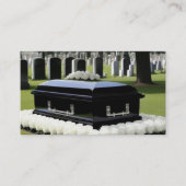 墓地サービス葬儀ホームディレクター 名刺 (正面)