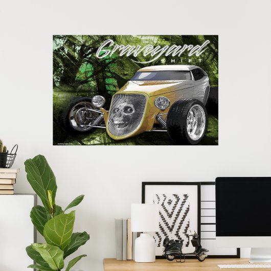 墓地シフトのポスター ポスター (ホームオフィス)