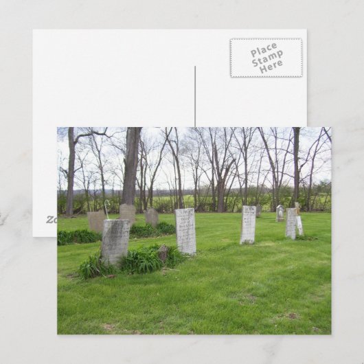 墓地シリーズ ポストカード (正面/裏面)