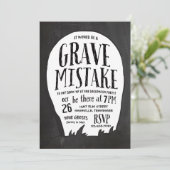 墓地ストーリーハローウィンパーティ 招待状 (スタンド正面)