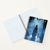 墓地スパイラル手帳に幽霊が現れる ノートブック (内部)