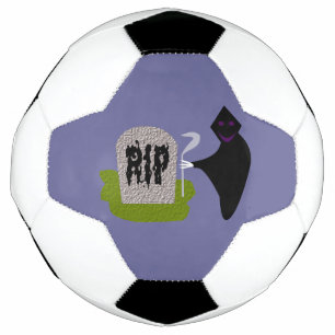 墓地ハロウィンサッカーボールでの死 サッカーボール