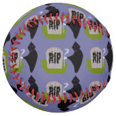 墓地ハロウィンソフトボールでの死 ソフトボール (正面左)