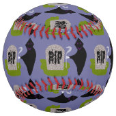 墓地ハロウィンソフトボールでの死 ソフトボール (裏面)