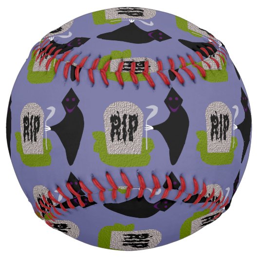 墓地ハロウィンソフトボールでの死 ソフトボール (正面)