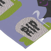 墓地ハロウィンテーブルランナーでの死 ショートテーブルランナー (コーナー)