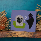 墓地ハロウィンプラークでの死 フォトプラーク (側面)