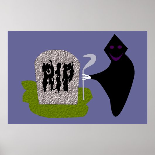 墓地ハロウィンポスターでの死 ポスター (正面)