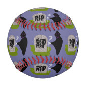 墓地ハロウィーン野球での死 野球ボール (正面)