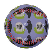 墓地ハロウィーン野球での死 野球ボール (正面左)