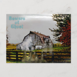*～*墓地ハロウィ不気味ーン幽霊 ポストカード