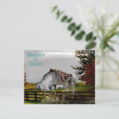 *～*墓地ハロウィ不気味ーン幽霊 ポストカード (スタンド正面)