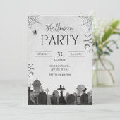 墓地ハローウィンパーティ 招待状 (スタンド正面)