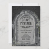 墓地ハローウィンパーティ 招待状 (正面)