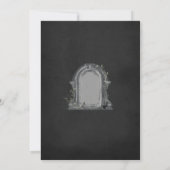 墓地ハローウィンパーティ 招待状 (裏面)