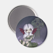 「墓地ミスト」マグネット マグネット (正面/裏面)