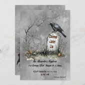 墓地レイベンカスタムエレガント 招待状 (正面/裏面)