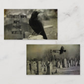 墓地レイヴン 名刺 (正面/裏面)