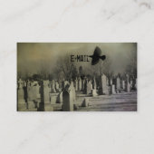 墓地レイヴン 名刺 (裏面)