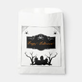 墓地不気味ハロウィン フェイバーバッグ (正面)