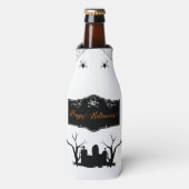 墓地不気味ハロウィン ボトルクーラー (ボトル正面)