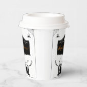 墓地不気味ハロウィン 紙コップ (右)