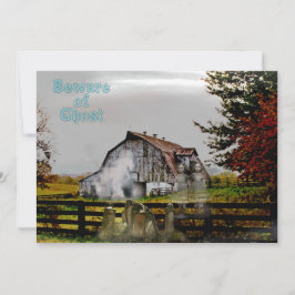 *~*墓地不気味幽霊ハロウィーンカードに注意