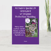 墓地保護の祝福カード カード (裏面)