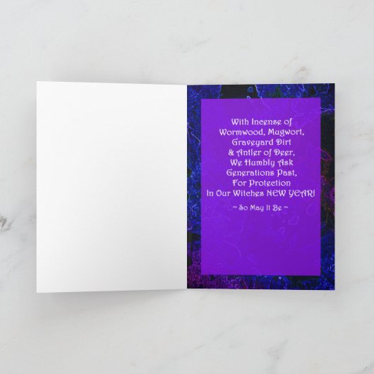 墓地保護の祝福カード カード (内部)